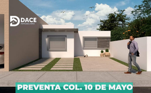 CASA EN VENTA COL. 10 DE MAYO CULIACAN